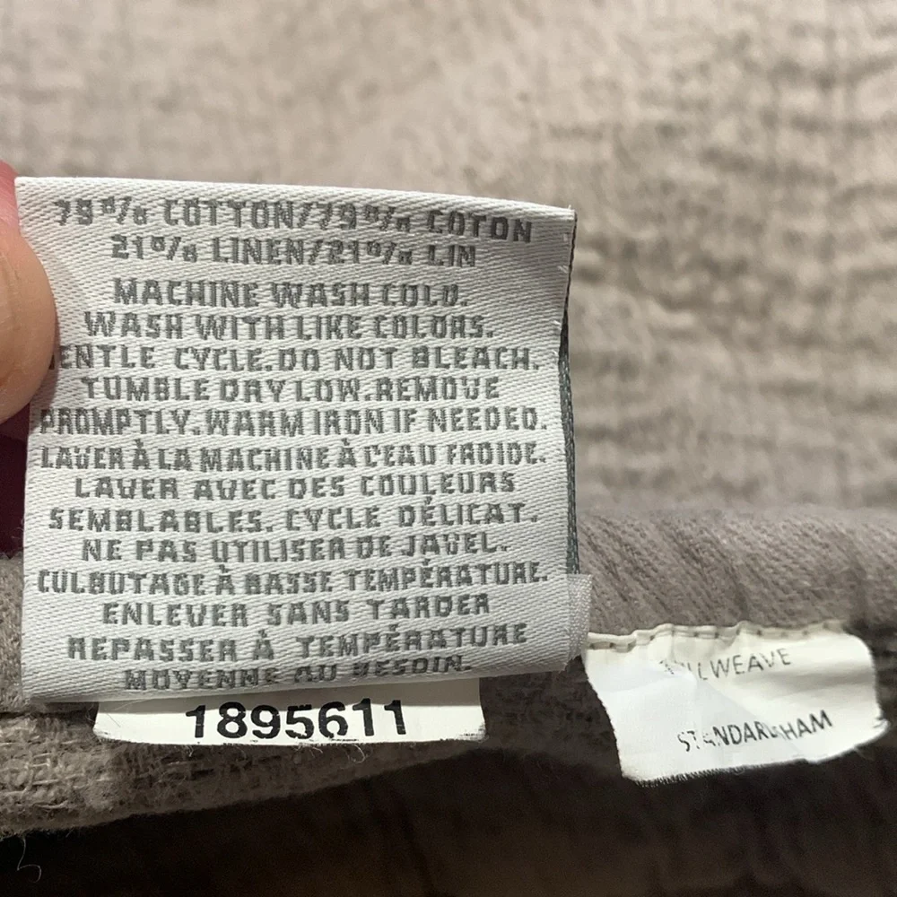 Restoration hardware twill weave standard sham